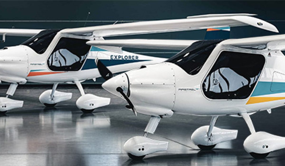 Foto der Pipistrel Flugzeugmodelle EXPLORER und CLUB